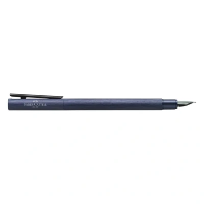 Abbildung von FABER CASTELL 146160 Füller Neo Slim Aluminium, Federbreite M, dunkelblau