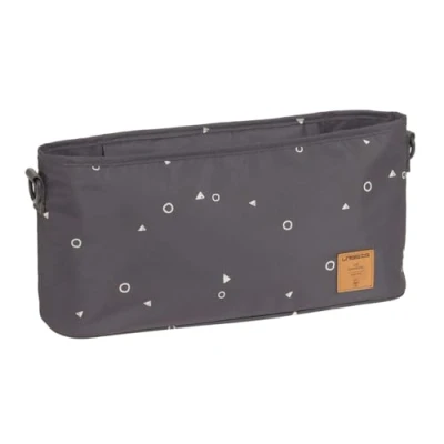 Abbildung von LÄSSIG Baby Kinderwagenorganizer Buggy Organizer Kinderwagentasche inkl. Kinderwagenbefestigung/Casual Universe anthracite