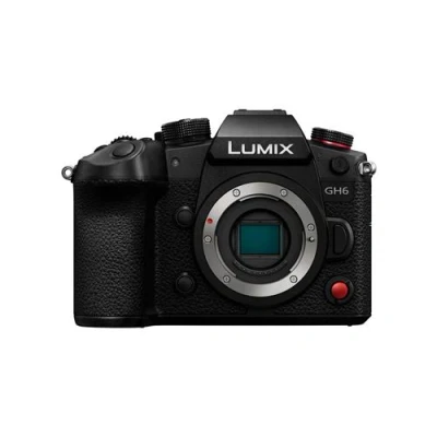 Abbildung von Panasonic LUMIX DC GH6 Hybridkamera (25 MP, Dual I.S, OLED Sucher, Kälte /Staub /Spritzwasserschutz) schwarz