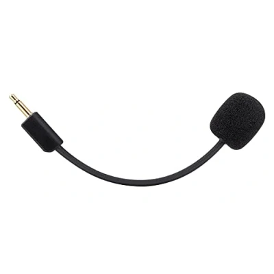 Abbildung von Ersatz Spielmikrofon für Razer BlackShark V2 / Pro SE Gaming Headset auf PS4 PS5 Xbox One PC, abnehmbares 3,5 mm Boom Mikrofon