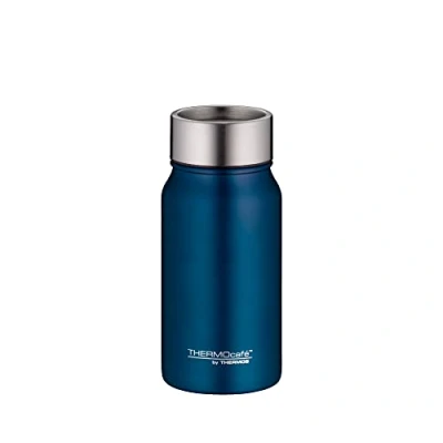 Abbildung von TC DRINKING MUG 0,35l, saphire blue, Thermobecher aus Edelstahl, 8h heiß / 16h kalt, absolut dicht für Uni, Büro, by THERMOS, Kaffeebecher, zerlegbarer Verschluss, Spülmaschine, Thermosbecher
