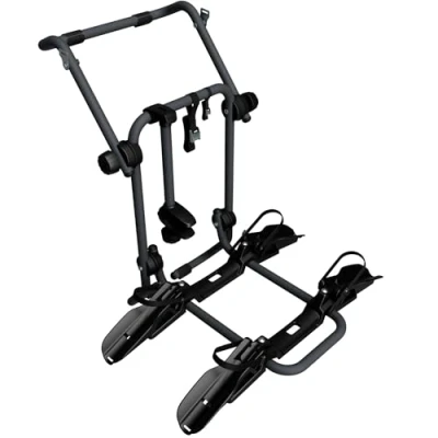 Abbildung von Fischer Heckfahrradträger, Fahrradträger Heckklappenträger, Auto, E Bike