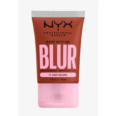 Abbildung von Nyx Professional Makeup BARE WITH ME BLUR TINT Foundation, Damen, Größe: 30 g, Deep golden