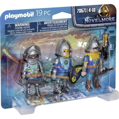 Abbildung von PLAYMOBIL Novelmore 70761 3er Set Novemore Ritter, Ab 4 Jahren