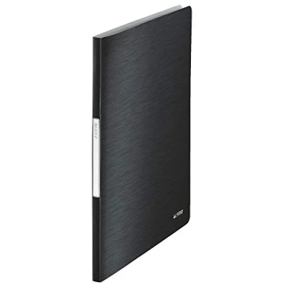 Abbildung von Leitz 39580094 Style Sichtbuch, satin schwarz, 20 Hüllen, 1 Stück