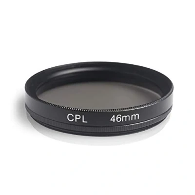 Abbildung von Ares Foto® CPL Zirkular Polfilter Polarisationsfilter, optisches Glas &amp; Aluminium. Für Canon Sony Nikon Fujifilm Pentax Tamron Sigma Leica Olympus Panasonic (46mm)