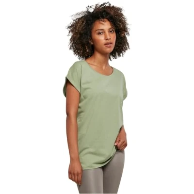 Abbildung von Build Your Brand Damen BY021 Ladies Extended Shoulder Tee T Shirt, softsalvia, L