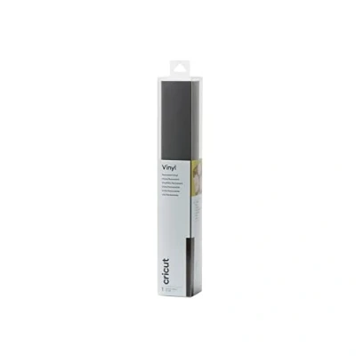 Abbildung von Cricut 2007737 Premium Vinyl Glanz Permanent, Glänzendes Schwarz, 1.2M
