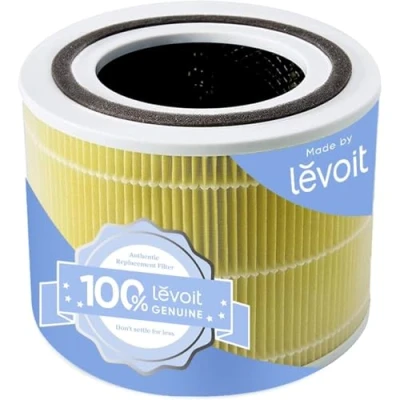 Abbildung von LEVOIT Core 300 und 300S Ersatzfilter gegen Gerüche von Haustier Küche, HEPA Filter, hocheffizienter Aktivkohlefilter Vorfilter, für Tierbesitzer Raucher Allergiker