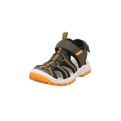 Abbildung von Superfit Jungen Tornado Light Sandale, Grün Orange 7000, 30 EU