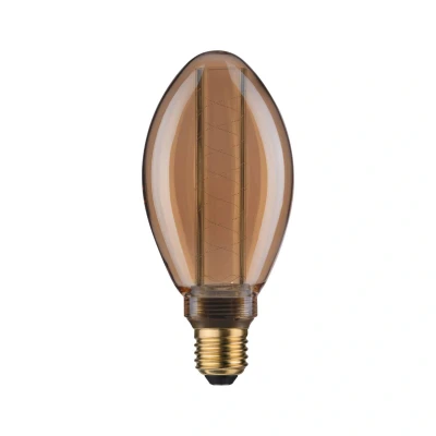 Abbildung von Paulmann 28600 LED Lampe B75 Inner Glow Edition W Retro Leuchtmittel Gold mit Innenkolben Glas 1800K Goldlicht E27
