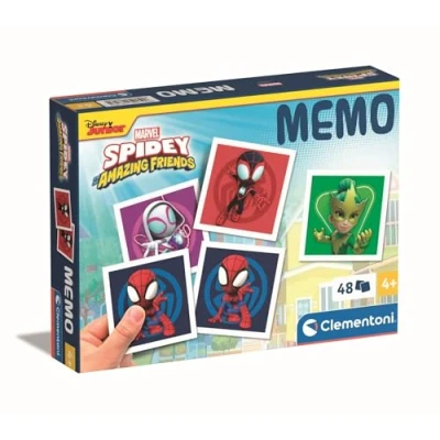 Abbildung von Clementoni Memory Pocket Spidey and His Amazing Friends Memoryspiel für Kinder ab 4 Jahren Memo Spiel fürs Gedächtnis mit 48 Karten Ideal als Reisespiel 18313
