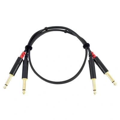 Abbildung von CORDIAL Kabel AUDIO doppelt Jack mono 60 cm Essentials