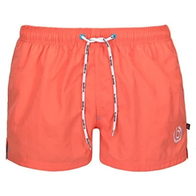 Abbildung von bugatti Kurze Herren Badeshorts in orange Größe XL