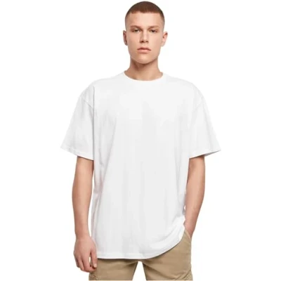 Abbildung von Build Your Brand Herren Heavy Oversize Tee T Shirt, Weiß, M