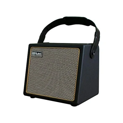 Abbildung von Coolmusic 30W Akustischer E Gitarrenverstärker BT Tragbarer Lautsprecher mit Mikrofoneingang Bass Lautstärkeunterstützung Höhenregel Reverb Effekt