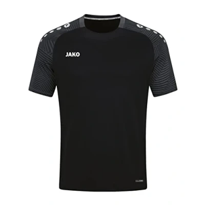 Abbildung von JAKO Performance Sport Tshirt, Herren, Größe: Small, Schwarzgrau