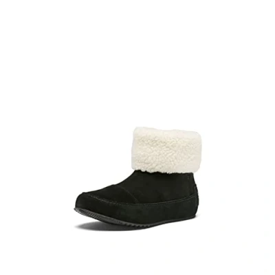 Abbildung von Sorel GO Stumptown Bootie Stiefelette, Damen, Größe: 40, Black/natural Leder und textil