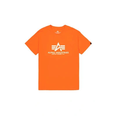 Abbildung von Alpha Industries Tshirt print, Herren, Größe: Large, Olive