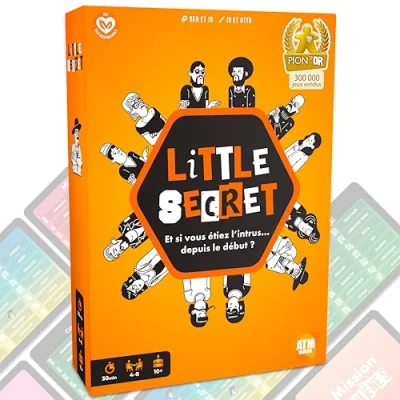 Abbildung von JUDUKU Little Secret Grand Prix des Spielzeugs 2022 Gesellschaftsspiel Bluff, Atmosphäre und Kreativität Kartenspiel neu von den Autoren Juduku, OSMOOZ ohne Gnade