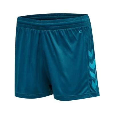 Abbildung von Hummel Hmlcore XK POLY kurze Sporthose, Damen, Größe: 40, Blue coral