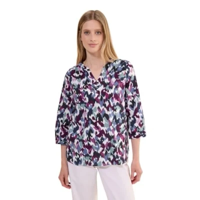 Abbildung von Cecil Damen B345720 Bluse, Vanilla White, XL