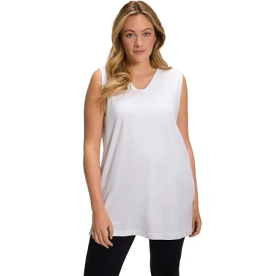 Abbildung von Ulla Popken, Damen, große Größen, Basic V Top