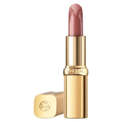 Abbildung von L&#039;Oréal Paris Lippenstift für ein seidiges Finish und 12 Stunden Feuchtigkeit, 75% pflegende Inhaltsstoffe, Color Riche Satin Nude, Farbe: 550 Nu Unapologetic, 4 g