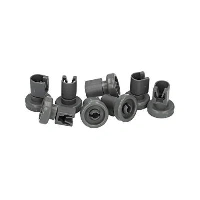 Abbildung von 8x Korbrollen Rollen Oberkorb für Geschirrspüler kompatibel mit AEG Electrolux 5028696700 502869670/0
