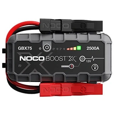 Abbildung von NOCO Boost X GBX75 2500A 12V UltraSafe Starthilfe Powerbank, Auto Batterie Booster, Tragbare USB Ladegerät, Starthilfekabel und Überbrückungskabel für bis zu 8,5 L Benzin 6,5 Dieselmotoren