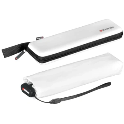 Abbildung von Knirps Taschenschirm US.050 Ultra Light Slim Manual im Etui White