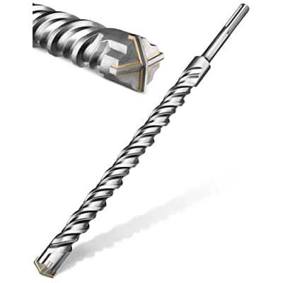 Abbildung von KSP TEC® SDS Max Bohrer 30 x 600mm Hammerbohrer für Beton mit 4 Schneiden Betonbohrer Steinbohrer Lang (SDS 600mm)