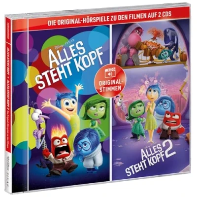 Abbildung von Alles steht Kopf + 2 Hörspiele zu den Disney/Pixar Filmen (2CD)