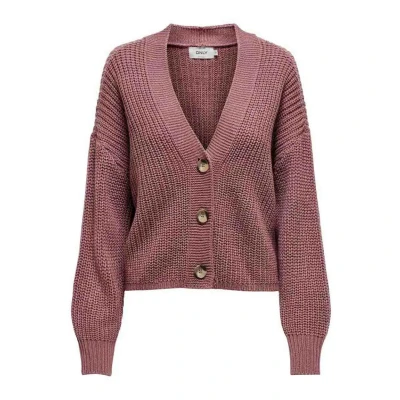 Abbildung von ONLY Onlcarolspring LS Strickjacke, Damen, Größe: XS, Nostalgia rose
