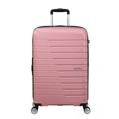 Abbildung von American Tourister Flashline Spinner M, Erweiterbarer Koffer, 67 cm, 69/75 L, Lila Rosa (Lilas Pink)