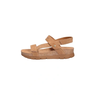 Abbildung von Panama Jack Selma Plateausandalette, Damen, Größe: 37, B10 velour cuero / bark Schuhe