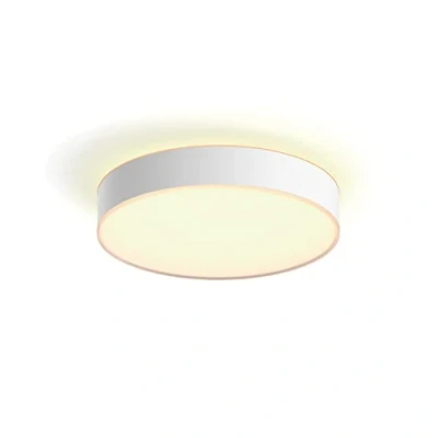 Abbildung von Philips Hue White Amb. Enrave Deckenleuchte M weiß 2400lm inkl. Dimmschalter, 915005996601