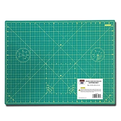 Abbildung von ARK Schneidematte, strapazierfähig, mehrlagig, selbstheilend, erhältlich in 3 Größen, A2 (45 x 60 0,3 cm)