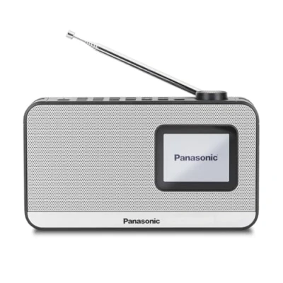 Abbildung von Panasonic RF D15EG K Tragbares DAB+/FM Digitalradio mit Bluetooth, 2,4 Zoll TFT LCD Display, 3W 5cm Lautsprecher, Schlaf , Wecker und Uhrfunktion, Schwarz.