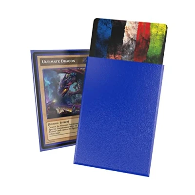 Abbildung von Ultimate Guard Cortex Sleeves Japanese Size Matte (60) (62x89mm), Farbe:Blau