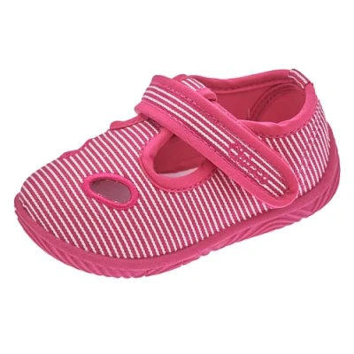 Abbildung von Chicco, Hausschuhe für Kinder, Kinderschuhe den Kindergarten und, mit Praktischem Klettverschluss, Italienisches Design, Rosa 2, 26 EU