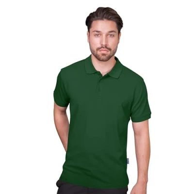 Abbildung von HRM Herren 301 Polohemd, Bottle Green, 3XL
