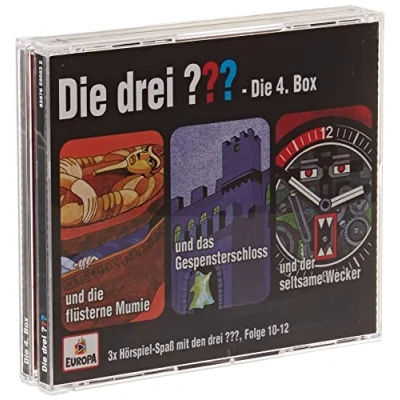 Abbildung von Die drei Fragezeichen 4. Box. Box.4, 3 Audio CDs