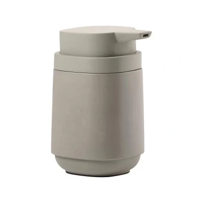 Abbildung von Zone Denmark Time Seifenspender fürs Badezimmer, Pumpspender Bad, Durchm. 8 cm, Höhe 13 220 ml, Concrete