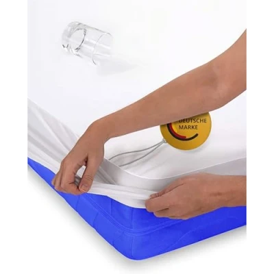 Abbildung von TEXMAXX® Matratzenschoner 180 x 200 cm atmungsaktiv/wasserdichte Matratzenauflage/Inkontinenz Bettunterlage/waschbare Matratzenunterlage/Bettunterlage wasserdicht