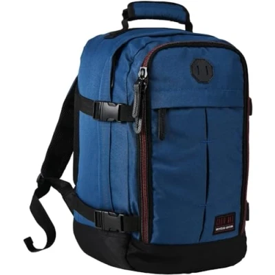 Abbildung von Cabin Max Handgepäck Rucksack 40x20x25 für Ryanair Reiserucksack Flugzeug Unter Sitzplatz Travel Backpack Tasche Herren Damen Seitliche Kompression Recyceltes Polyester 20L Metz