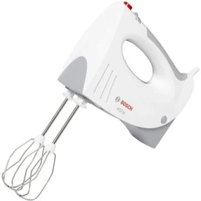 Abbildung von Bosch Hausgeräte MFQ3540 Handrührer, Grau, Weiß, 7,7 cm l x 20,1 w 14,1 h