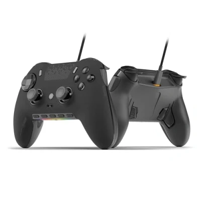 Abbildung von SCUF ENVISION Kabelgebundener PC Nur Gaming Controller Fünf Abnehmbare G Tasten Back Paddles iCUE Kompatibel Schwarz