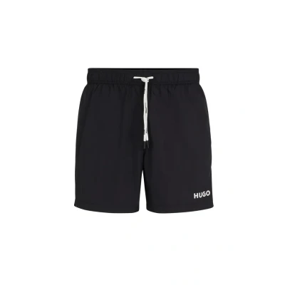 Abbildung von HUGO Haiti SLIM FIT Badeshorts, Herren, Größe: XL, Black