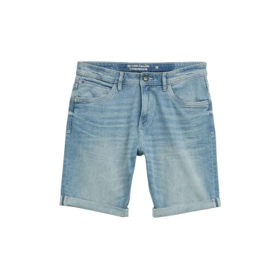 Abbildung von TOM Tailor JOSH Regular Jeans Shorts, Herren, Größe: 40, Light stone blue denim